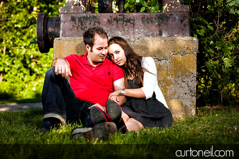 Sault Ste Marie Engagement Shoot - Tara and Tony Bellevue Park