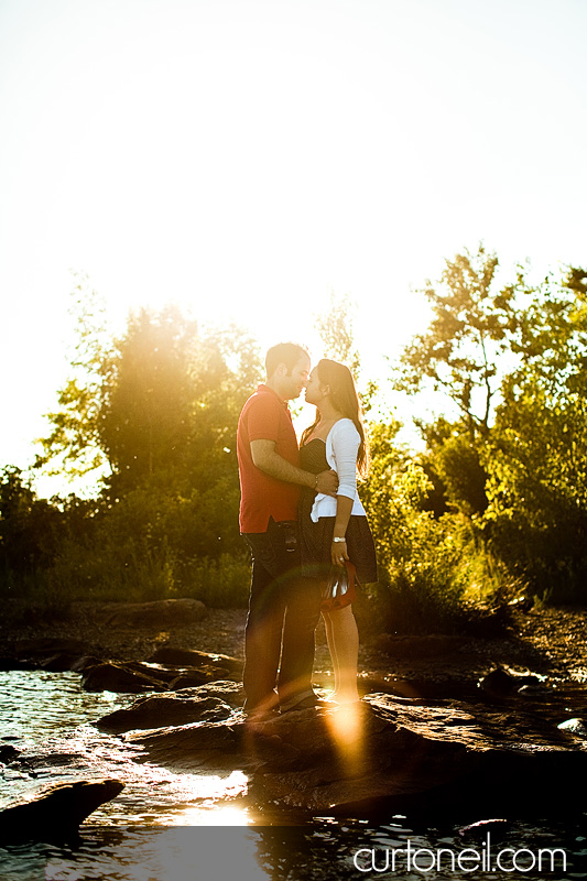 Sault Ste Marie Engagement Shoot - Tara and Tony Bellevue Park