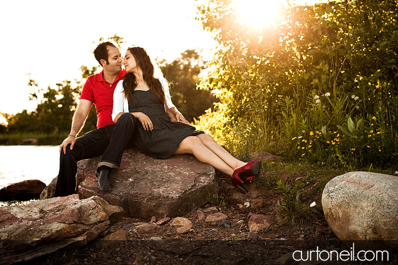 Sault Ste Marie Engagement Shoot - Tara and Tony Bellevue Park