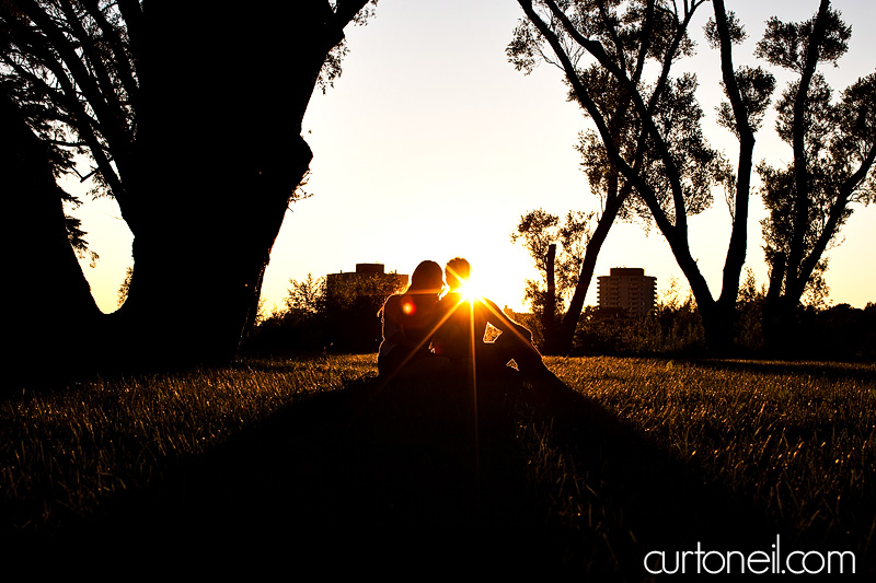 Sault Ste Marie Engagement Shoot - Tara and Tony Bellevue Park