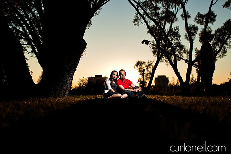 Sault Ste Marie Engagement Shoot - Tara and Tony Bellevue Park