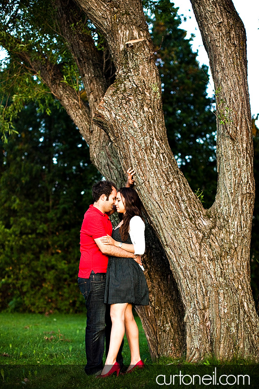 Sault Ste Marie Engagement Shoot - Tara and Tony Bellevue Park