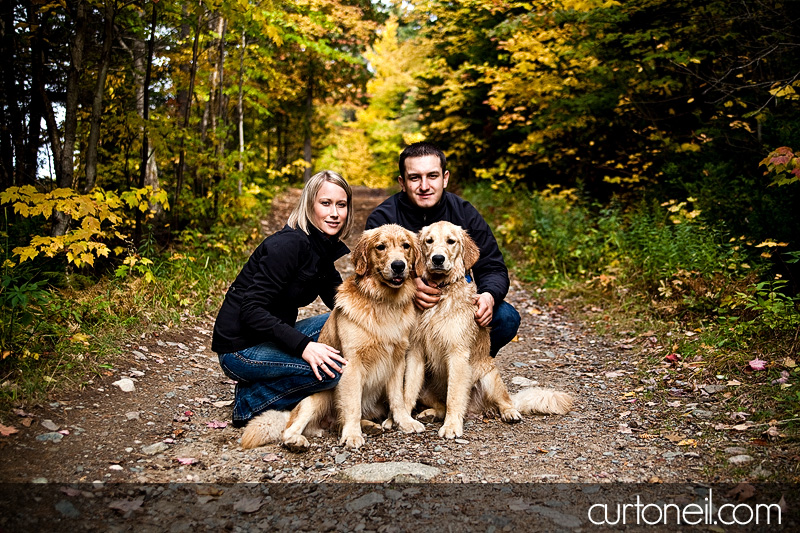 Engagement Shoot - family picture