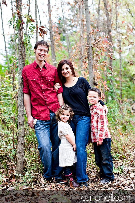 Sault Ste Marie Family Photography - Burns family fall sneak peek