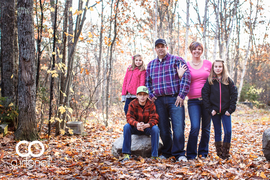 Sault Ste Marie Family Photography - Creor Family - sneak peek, fall, cold, Hiawatha Highlands
