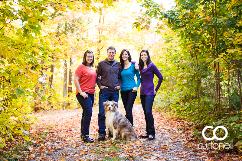 Sault Ste Marie Family Photography - Sinibaldi Family - sneak peek on St. Joseph Island at Thanksgiving