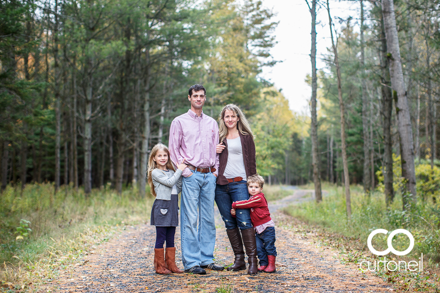 Sault Ste Marie Family Photography - Smith Family - sneak peek, fall, rain, St. Joseph Island