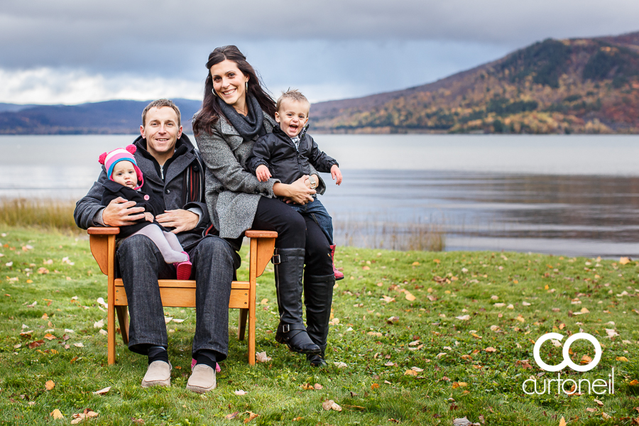 Sault Ste Marie Family Photography - Thomson Family - sneek peek, Havilland, fall, rain