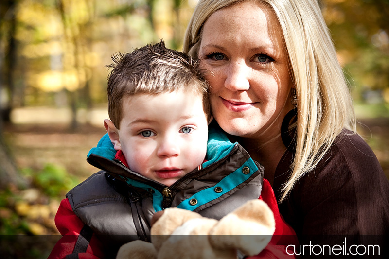 Family Photo Shoot - boy and mom