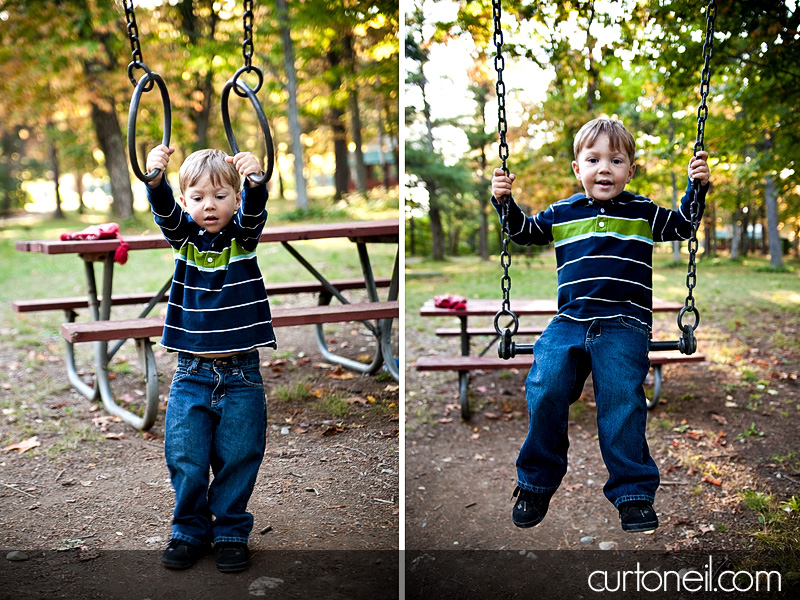 Family Photography - Nathan monkeying around