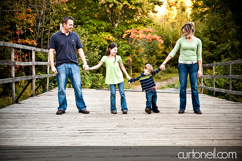 Family Photography - family bridge