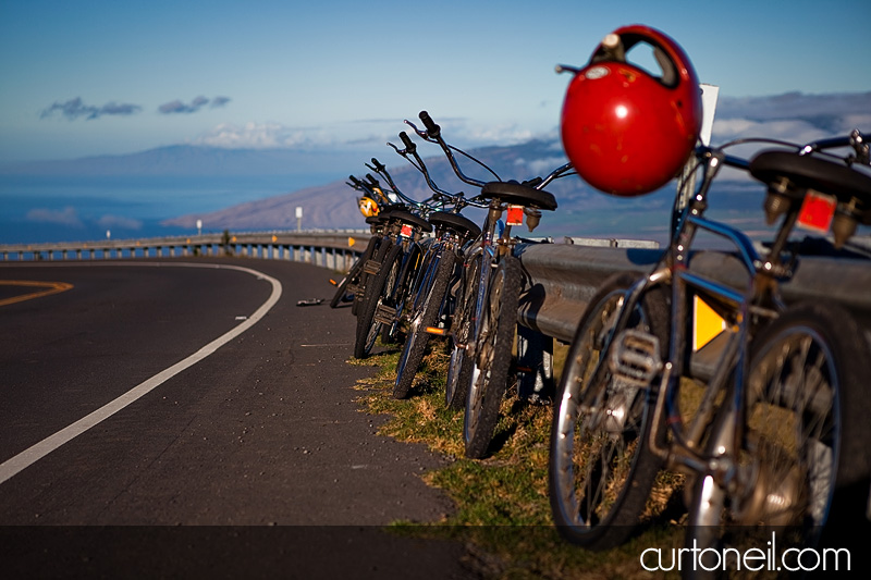 biking Maui