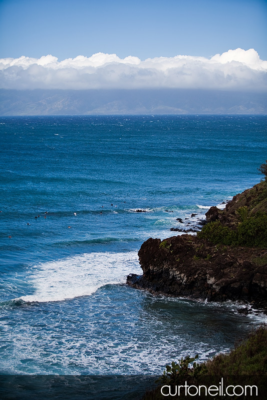 Honalua Bay - scene of the bay