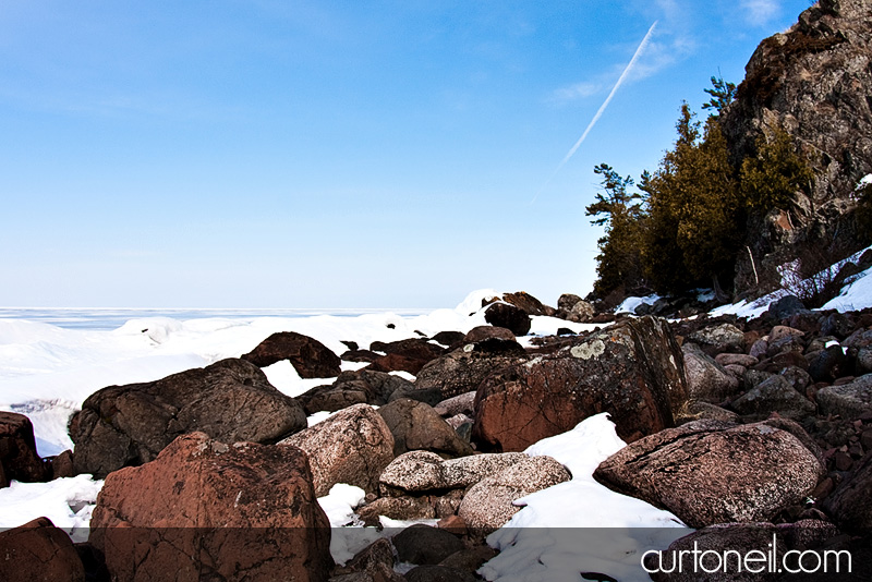 Lake Superior Ice - Curt O'Neil Photographer - Wedding and Lifestyle Photographer - Sault Ste Marie