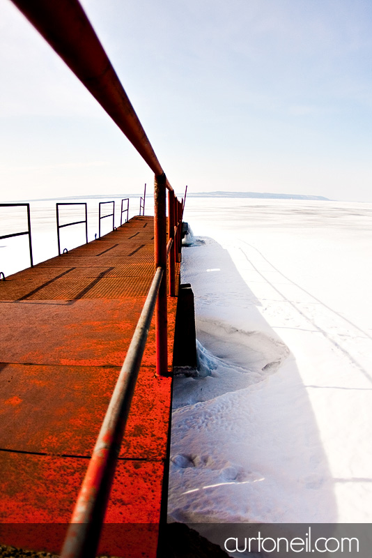 Lake Superior Ice - Curt O'Neil Photographer - Wedding and Lifestyle Photographer - Sault Ste Marie
