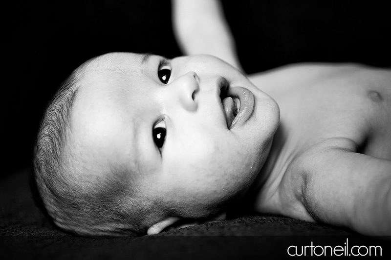 Sault Ste Marie Baby Photography - Connor 3 months old - sneak peek
