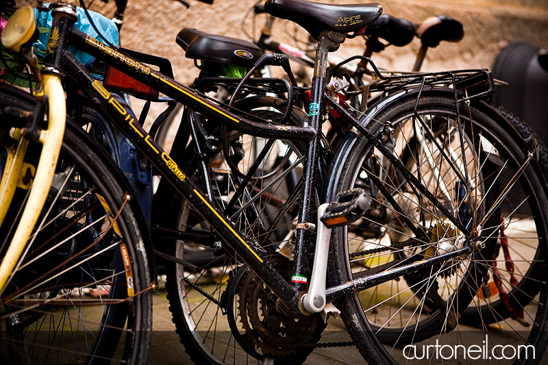 Bikes at Cinque Terre - Italy