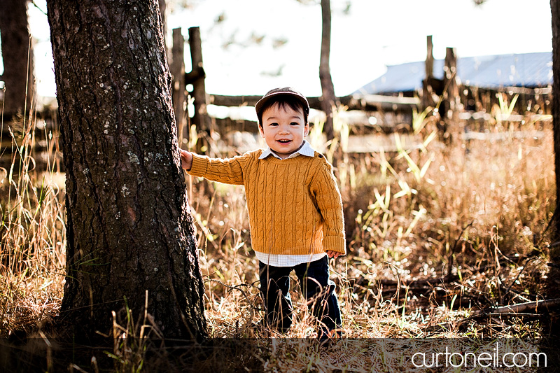 Sault Ste Marie Family Photography - Ashli and Binson - mom and son, farm, fall, gourd, pumpkin