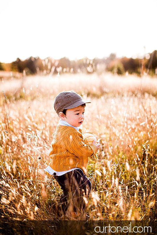 Sault Ste Marie Family Photography - Ashli and Binson - mom and son, farm, fall, gourd, pumpkin
