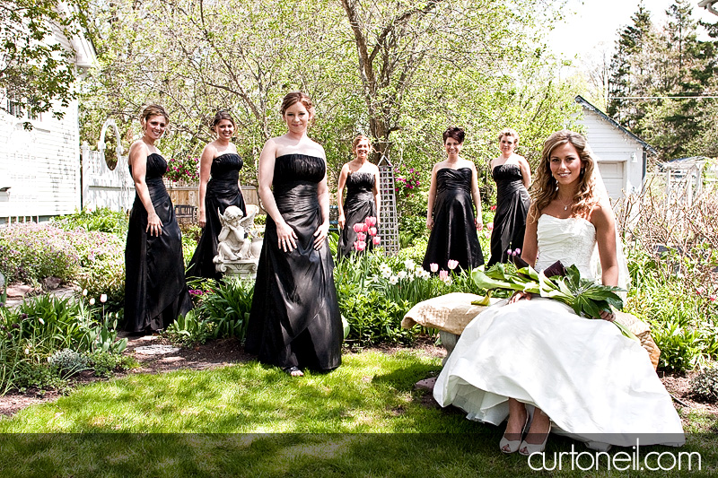 black and white country wedding cakes