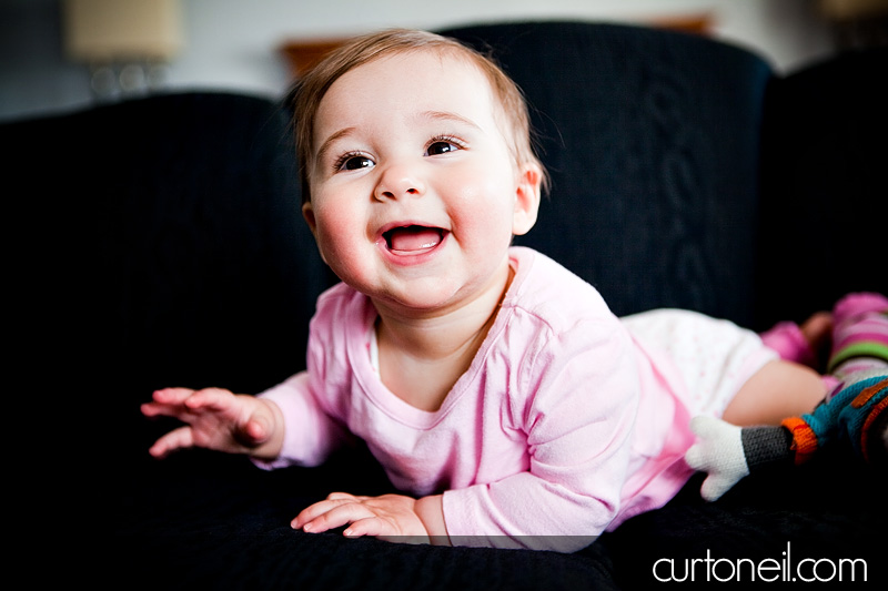 Macy six month baby shoot