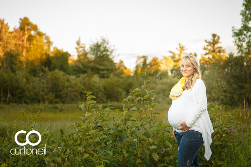 Sault Ste Marie Maternity Photography - Meggan - sneak peek, summer, sunset, trees