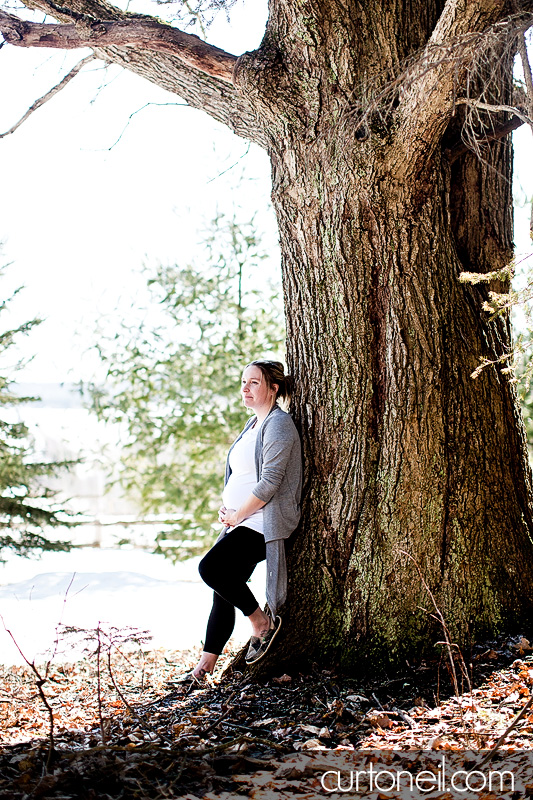 Sault Ste Marie Maternity Photography - Meggie and Jim - spring
