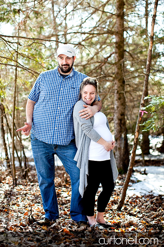 Sault Ste Marie Maternity Photography - Meggie and Jim - spring