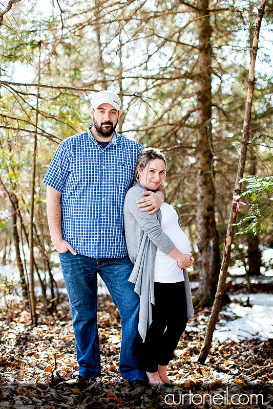 Sault Ste Marie Maternity Photography - Meggie and Jim - spring