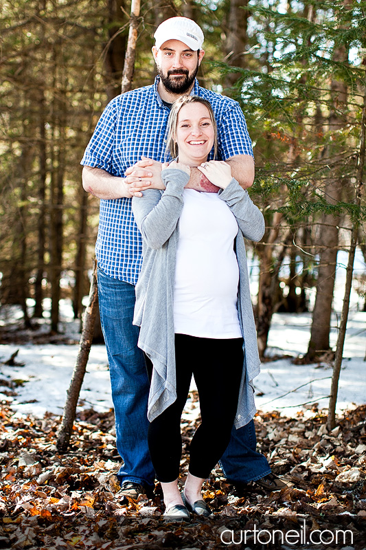 Sault Ste Marie Maternity Photography - Meggie and Jim - spring
