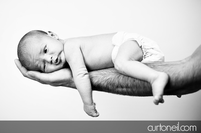 Sault Ste Marie Baby Photography - Newborn Caleb - 12 days old