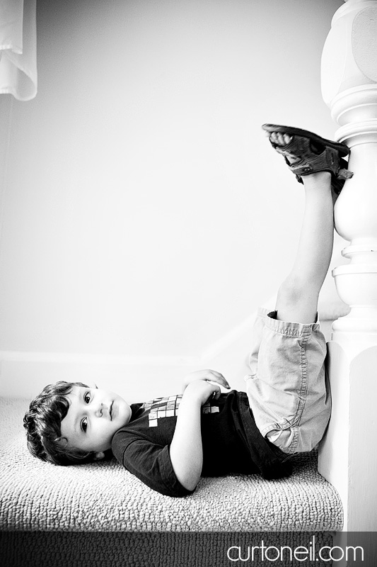 Newborn photography - Charlie - big brother