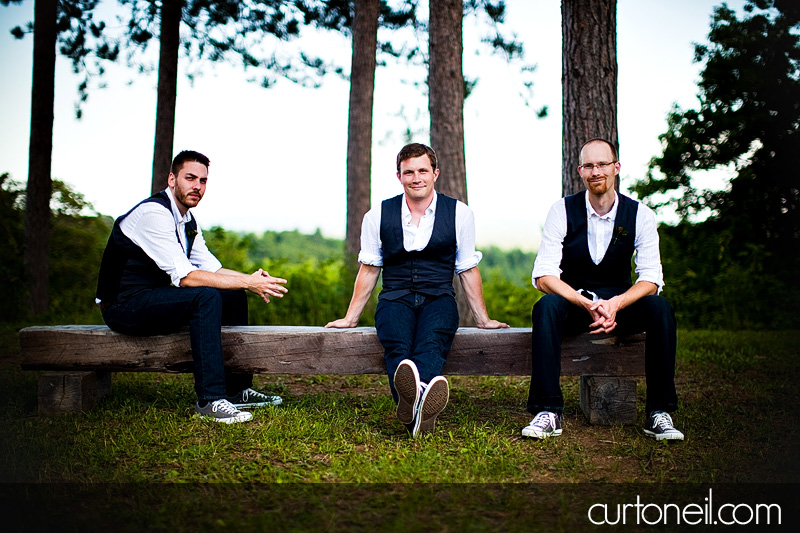 Sault Wedding - Andrea and Marc - groomsmen