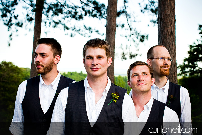 Sault Wedding - Andrea and Marc - Marc and the groomsmen