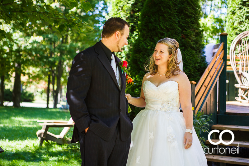 Sault Ste Marie Wedding Photography - Amanda and Denis - farm, summer wedding, hay bales
