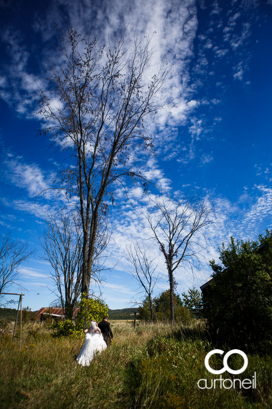 Sault Ste Marie Wedding Photography - Amanda and Denis - farm, summer wedding, hay bales