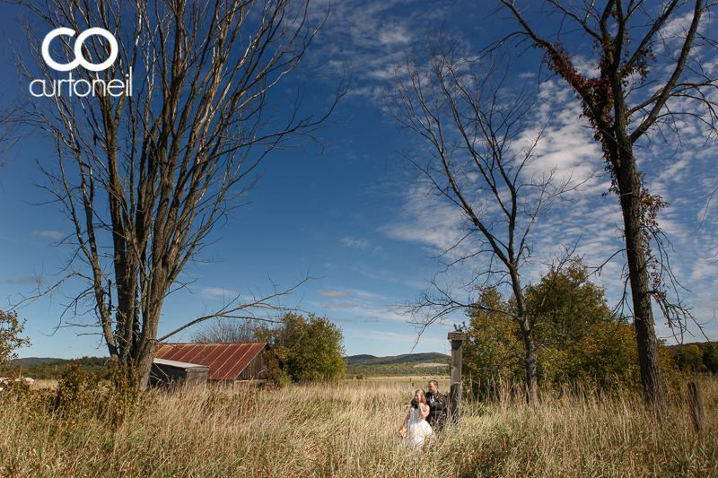Sault Ste Marie Wedding Photography - Amanda and Denis - farm, summer wedding, hay bales