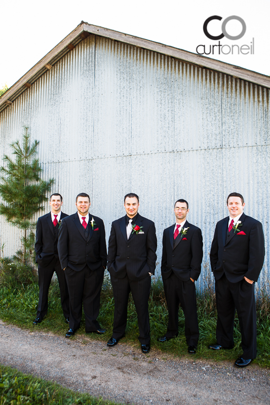Sault Ste Marie Wedding Photography - Amanda and Denis - farm, summer wedding, hay bales