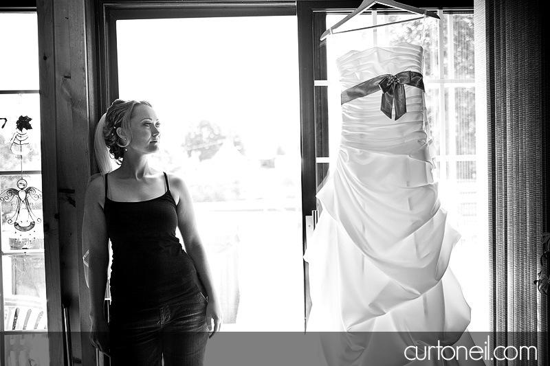 bride and wedding gown - st. joe's island wedding