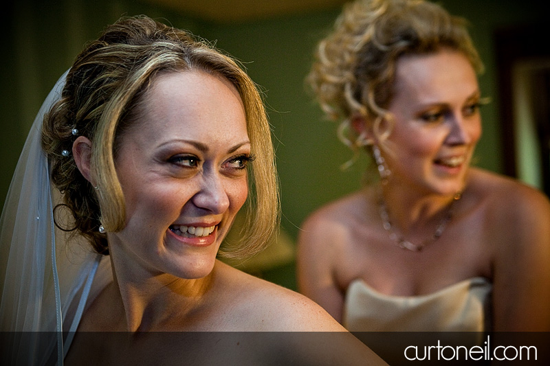 bride and sister wedding gown prep - st. joe's island wedding