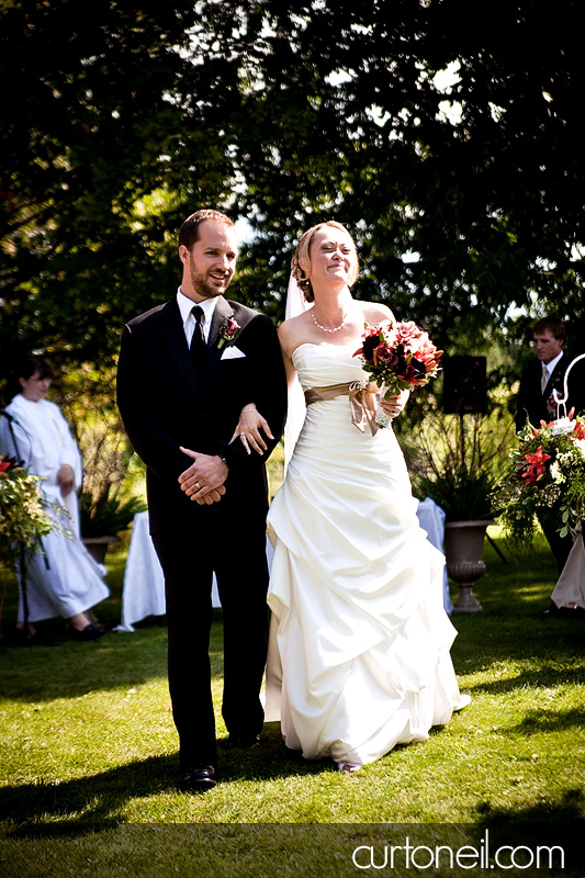 bride and groom ceremony - st. joe's island wedding