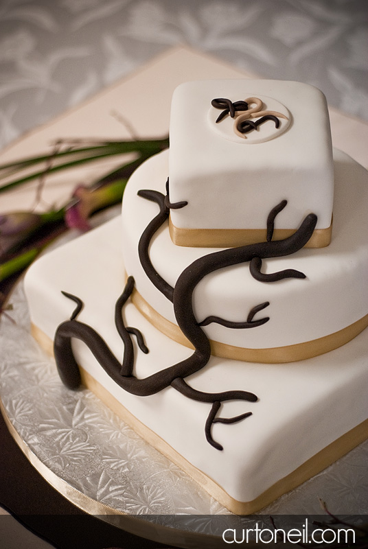 wedding cake - st. joe's island wedding