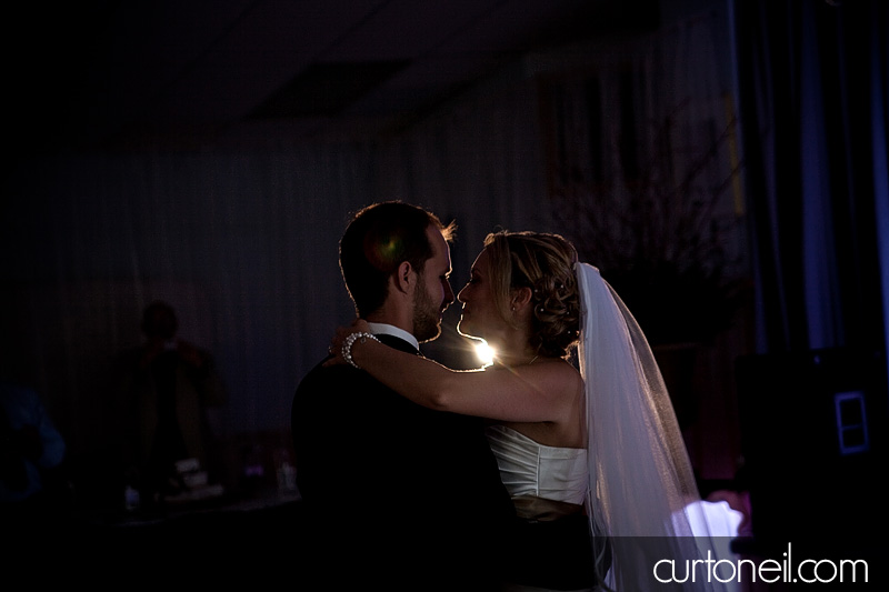 bride and groom first dance - st. joe's island wedding