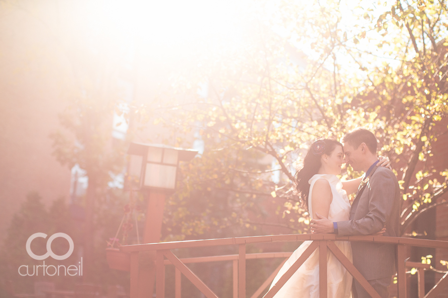 Sault Ste Marie Wedding Photography - Christine and Gabe - sneak peek, Water Tower Inn, fall