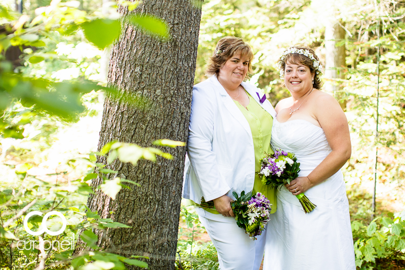 Sault Ste Marie Wedding Photography - Crystal and Maralyn - Pancake Bay, summer, outdoor wedding