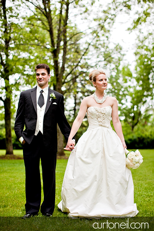 Sault Ste Marie Wedding Photography - Chelsea and Trevor - Arboretum, rain, Marconi