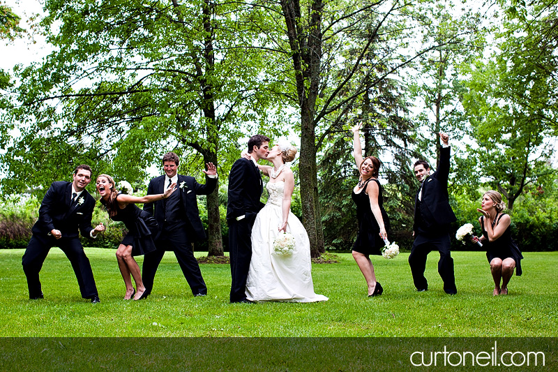 Sault Ste Marie Wedding Photography - Chelsea and Trevor - Arboretum, rain, Marconi