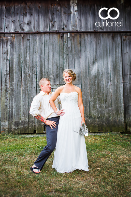 Sault Ste Marie Wedding Photography - Dawn and Dan - outdoor wedding, Thomson Strawberry Farm, summer