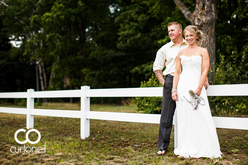 Sault Ste Marie Wedding Photography - Dawn and Dan - outdoor wedding, Thomson Strawberry Farm, summer
