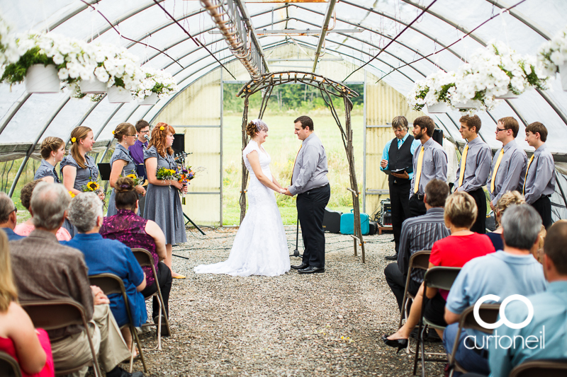 Sault Ste Marie Wedding Photography - Danielle and Brendan - Bruce Mines, Lawrence Springwater Farms, balloon, haybale, barn